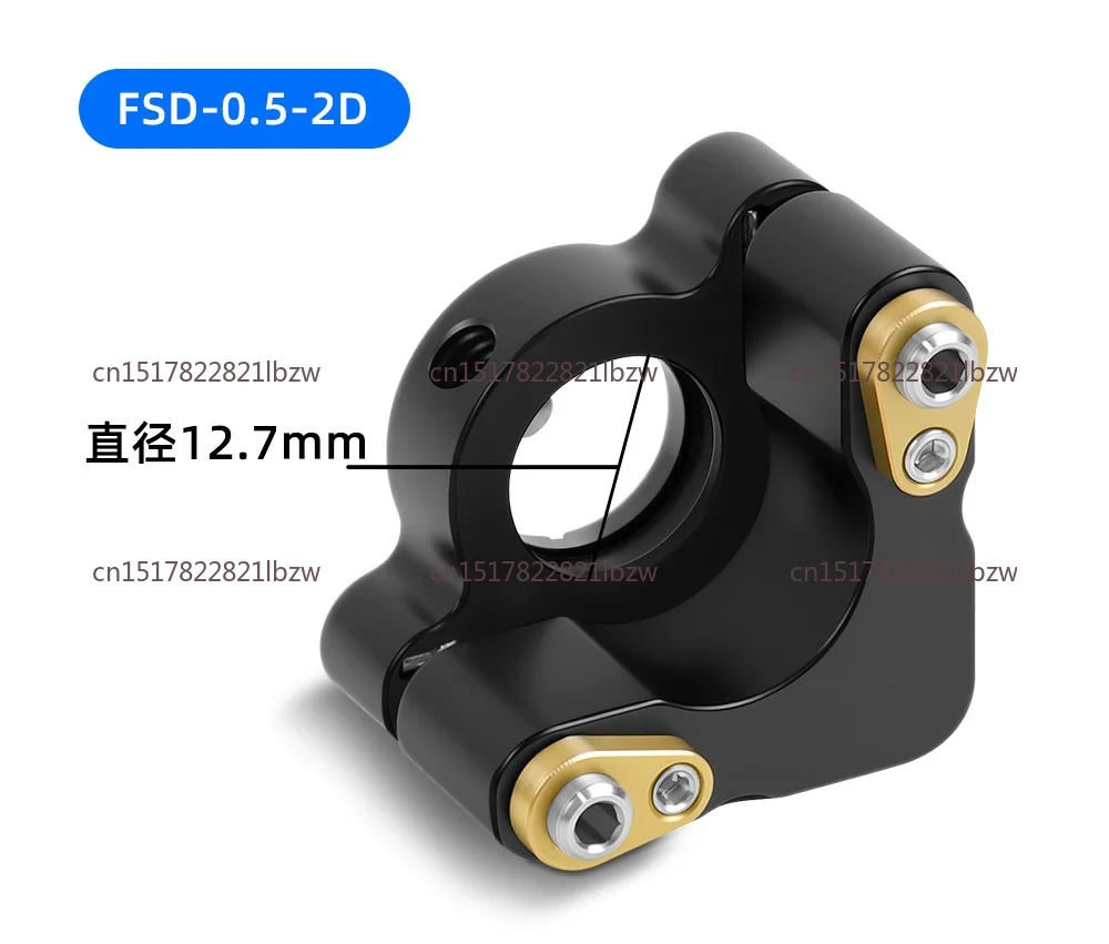 2D optical adjustment frame Adjustable pitch mirror mounting frame 3D lens holder Experimental adjustment frame