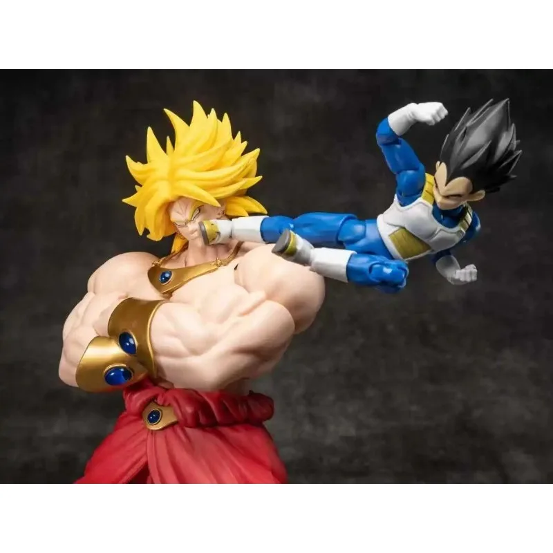 In Stock MODAL Dragon Ball Z SHF SSJ Broly Heads Kit Accessories Headsculpt Anime Action Figures Toys Models PVC Gift - view 4
