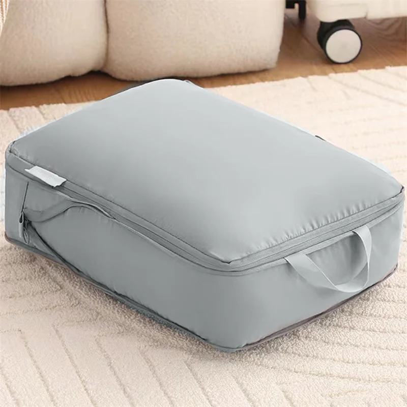 1 pz viaggio compressione imballaggio cubi borsa portatile valigia vestiti organizzatori impermeabile bagagli custodie cassetto borse