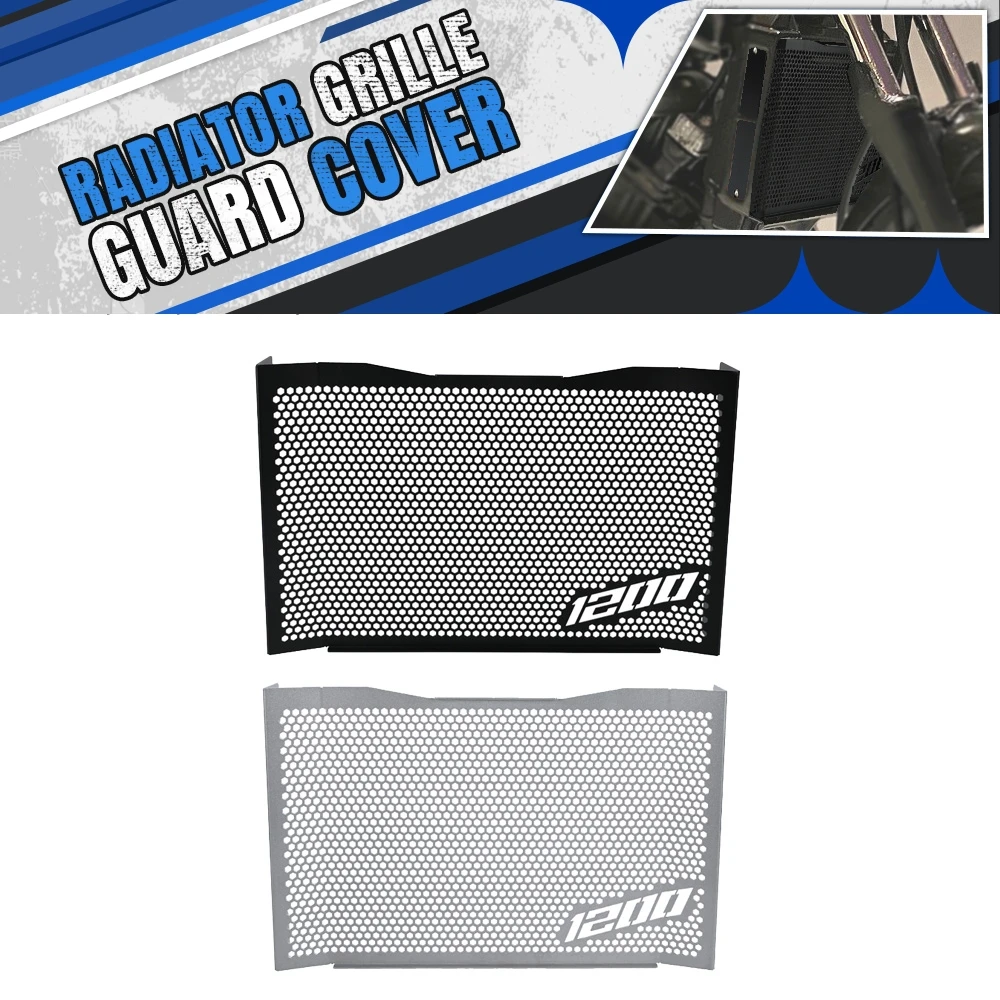 

FOR YAMAHA VMAX V MAX 1200 1985 1999 2000 2001 2002 2003 2004 2005 2006 2007 Motorcycle Radiator Grille Guard Cover Protection