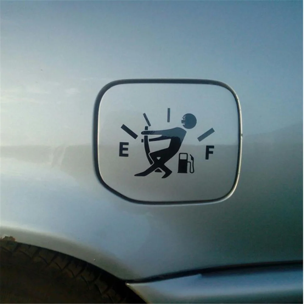 car Funny refueling decals for Daewoo Matiz Nexia Nubira Sens Tosca Winstorm For Acura MDX RDX TSX ZDX RL TL - Image 2
