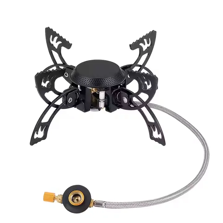 

Automatic Folding Cold Rolled Stainless Steel UFO Spider Split Stove - Portable Windproof Mini Burner for Camping Survival