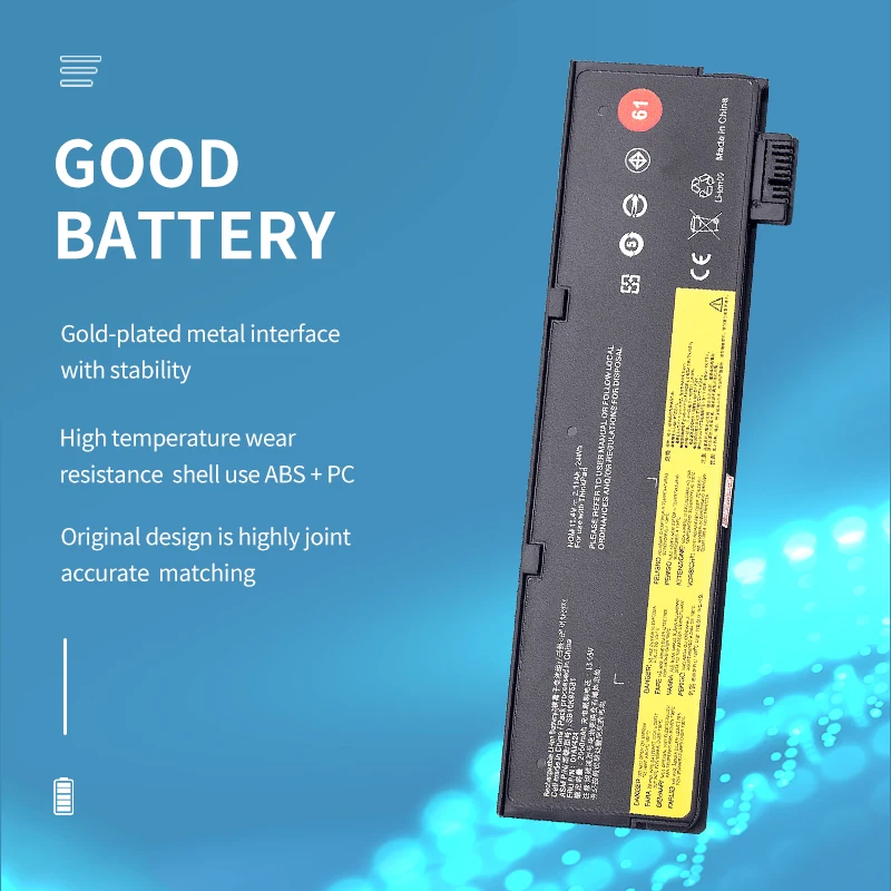 61 Laptop Battery for Lenovo ThinkPad T570 T470 T480 T580 P51S P52S01AV423 01AV424 01AV425 01AV426 01AV42701AV428