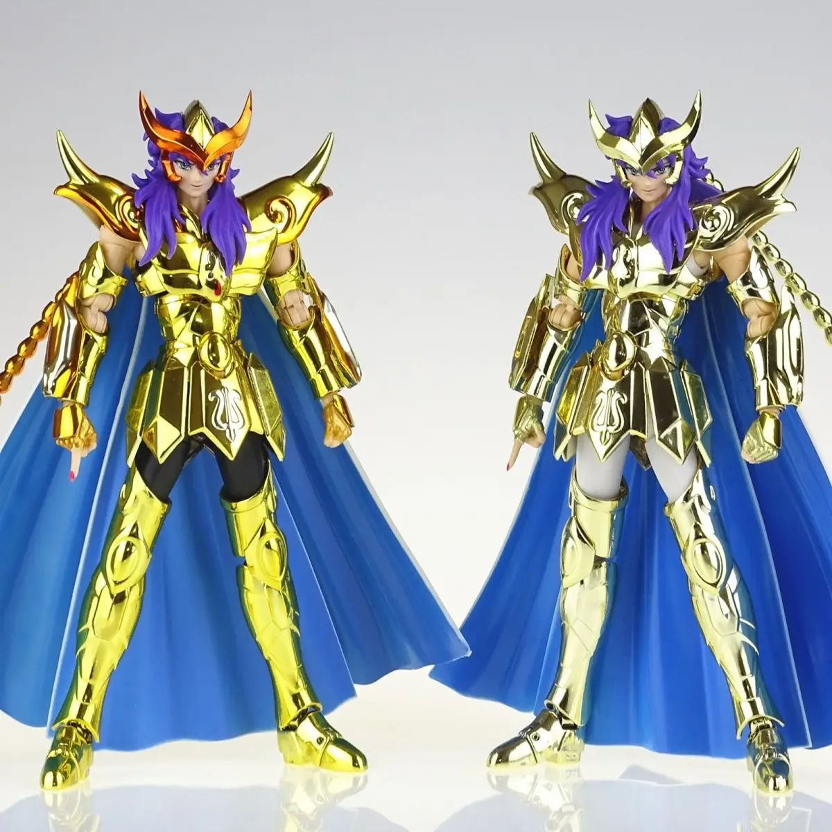 

Bandai In Stock Saint Seiya Gold 12th House Ex Scorpio Miro 24k Pu Color Primary Color Action Figure Collection Model Toy Gifts