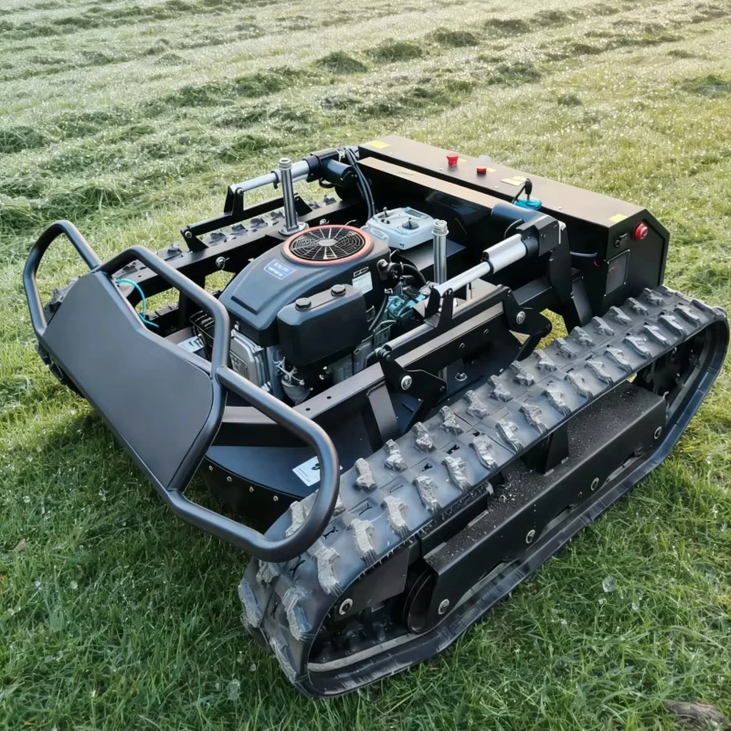 

Customized Remote-controlled Lawn Mower 800/1000/1200MM Professional Rotating Blade, Adjustable Mowing Height, Garden Farm Mower