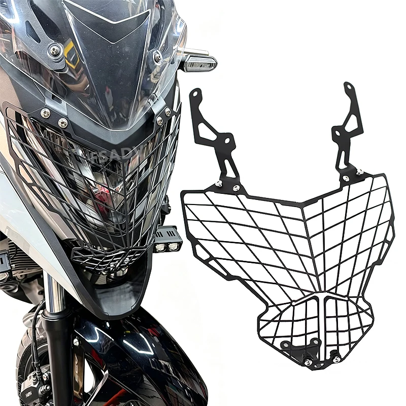 NC750X Motorcycle Headlight Grille Guard Front Headlamp Shield Cover For HONDA NC 750X NC750 X 2021 2022 2023 2024 Accessories