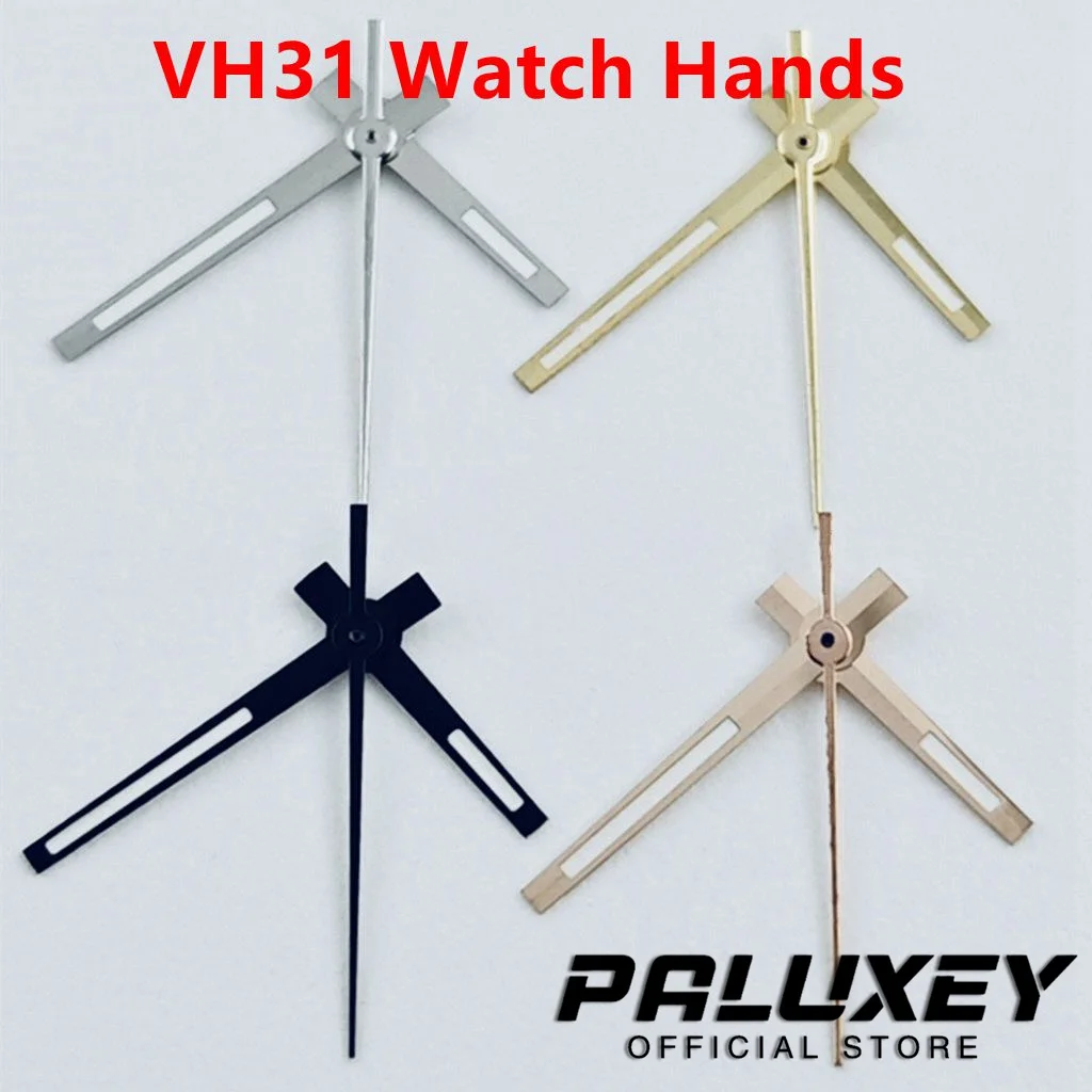 Datejust Style Luminous Watch Hands Luminous Needles Replacement Pointers For Miyota 2035 2115 2315 VH31 VH60 Quartz Movement