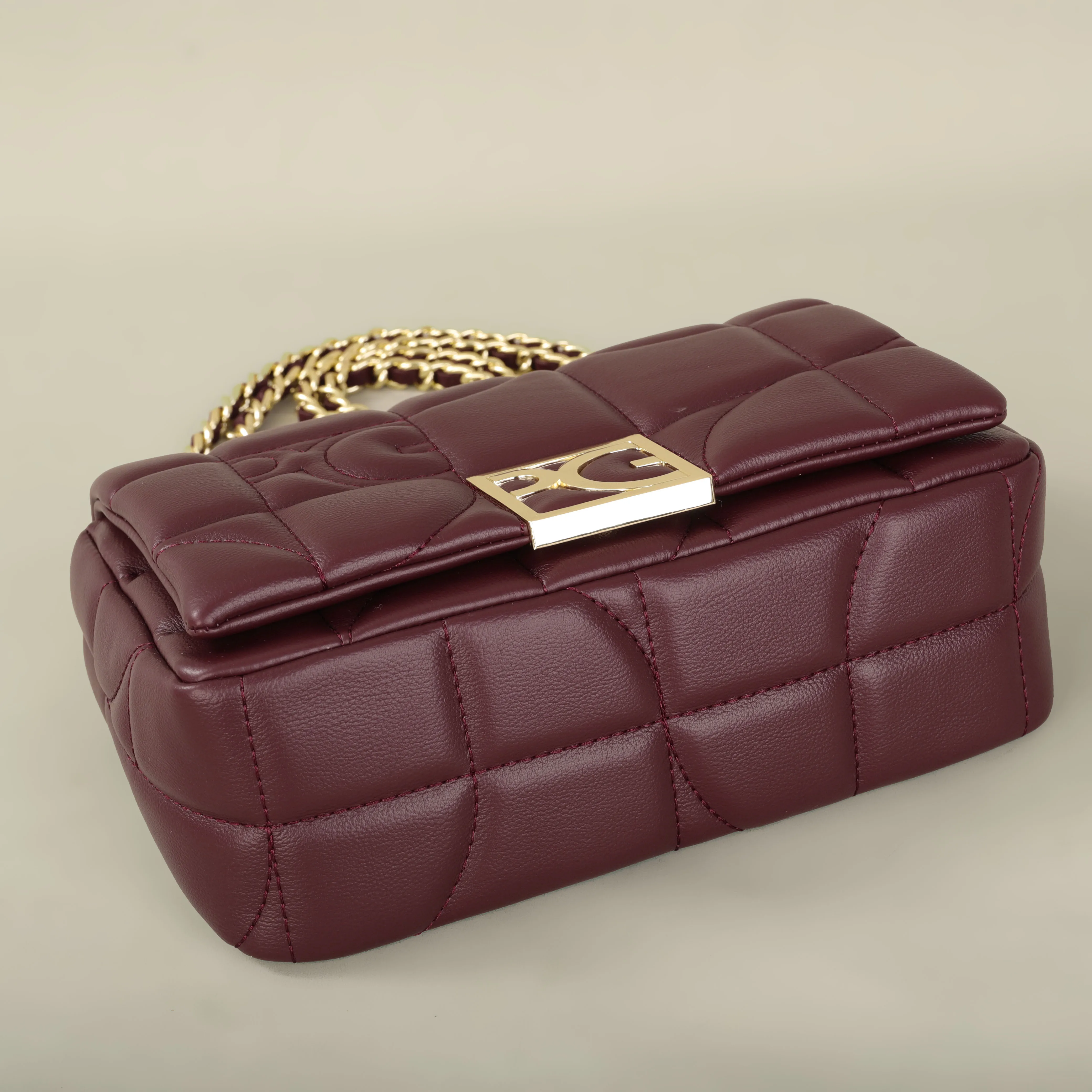 PG 2026 Modische Klassische Retro Damen Schultertasche aus Leder für Partys Multifunktionale Klassische Crossbody-Tasche Neues Design – Detail 14