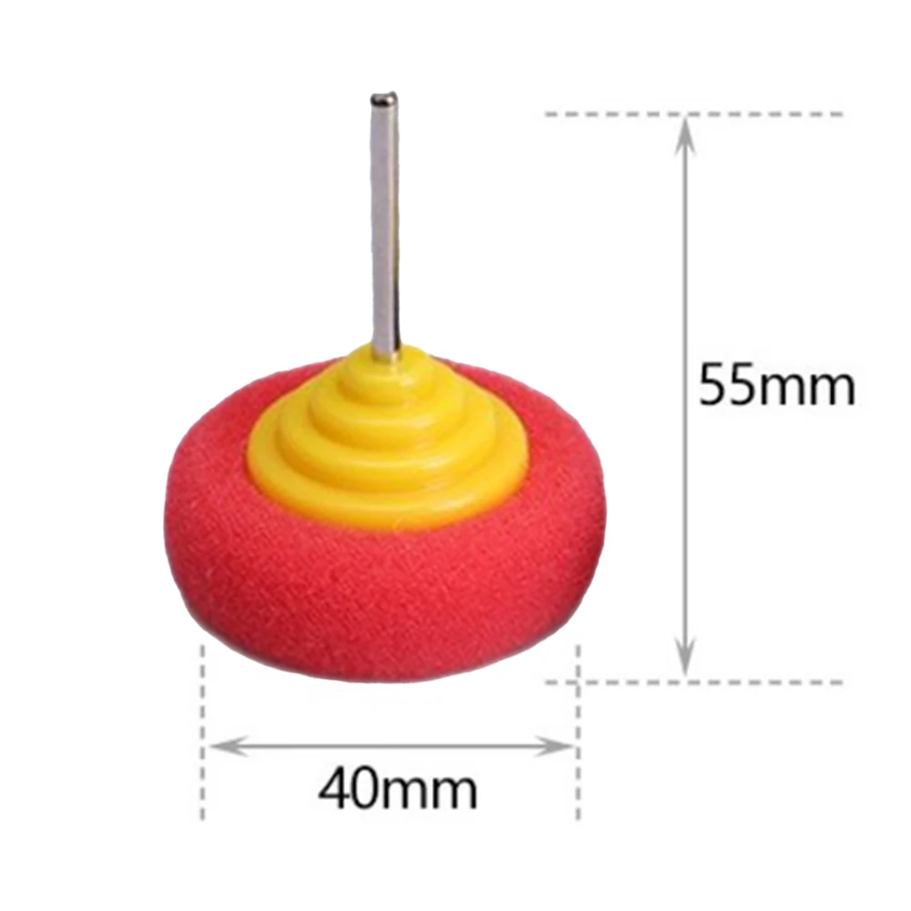 Steel Rim Buffing Buffing Wheel Small And Detailed Polishing Tasks 3mm Shank Diameter Consistent Polishing Performance