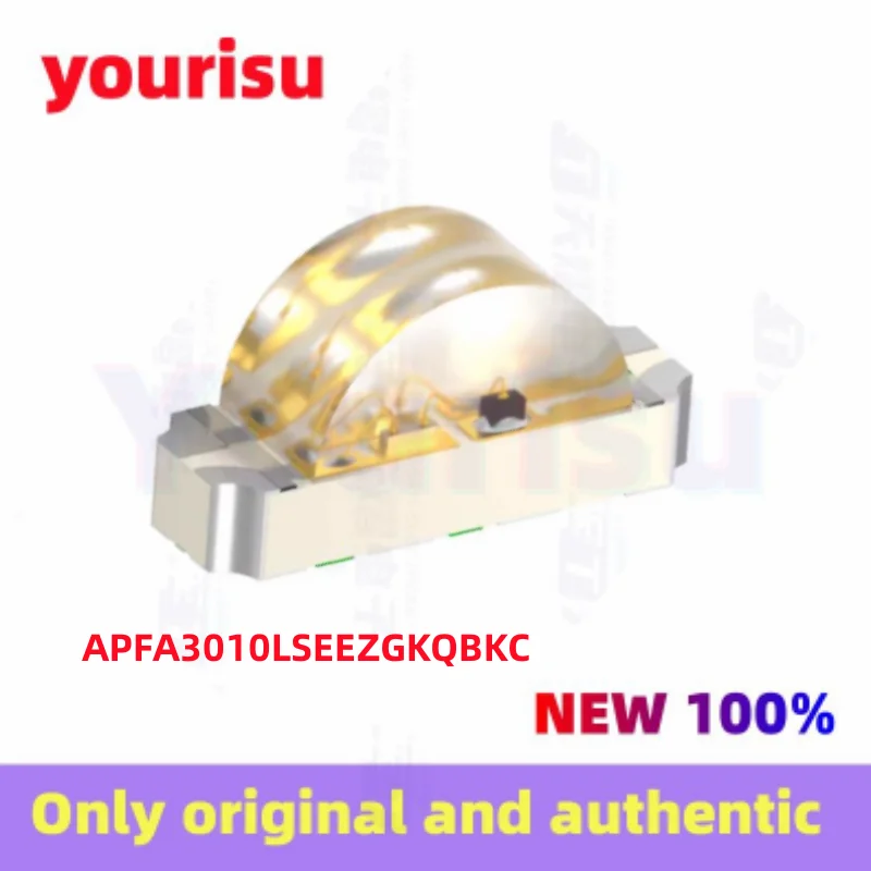 10Pcs/Lot original APFA3010LSEEZGKQBKC APFA3010L APFA3010 red, green, blue tri color LED/LED