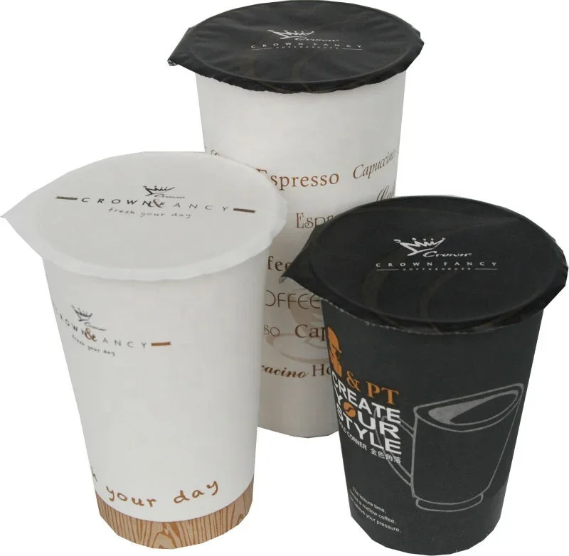 Máquina automática de selagem de copos de chá com bolhas para copo de plástico