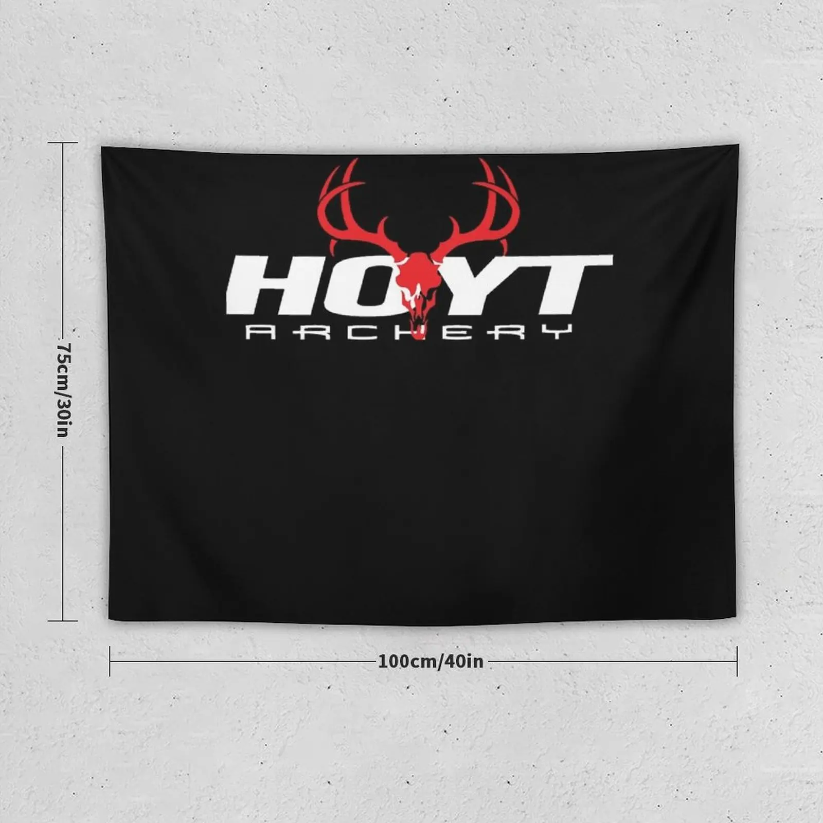 HOYT ARCHERY LOGO BOW ARROW Tapestry Decoration Bedroom Aesthetic Home Decor Tapestry