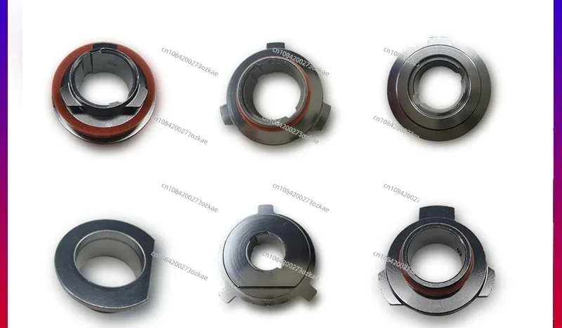 For H11 chuck car LED headlight base H1H3H4H7900590069012 chuck buckle rubber ring bracket