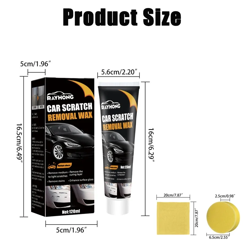 Car Scratch Remover Paint Care Tools Auto Swirl Remover Scratches Repair Polishing Auto Body Grinding Compound Anti Scratch Wax image 6