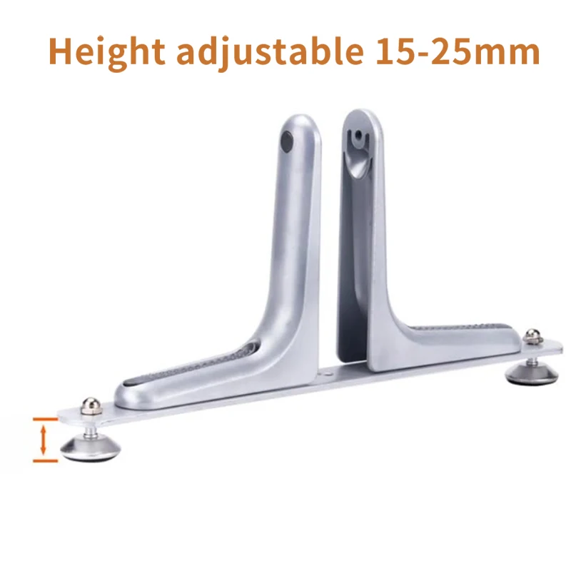 Picture 4: 1/2pcs 42cm screen partition board support frame, vertical fixed base frame, mobile pulley bracket, foot