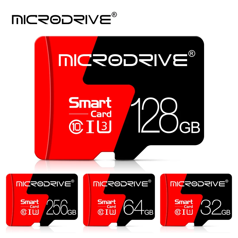 실제 용량 메모리 카드 128GB 스마트 SD 카드 64GB TF 플래시 카드 32GB 클래스 10 플래시 드라이브 스마트폰 카메라용 16GB 50GB 100GB