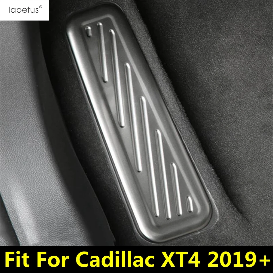 

Left Foot Rest Pedal Plate Panel Non-Slip Pad Decoration Protection Cover Trim Interior Accessories For Cadillac XT4 2019 - 2023