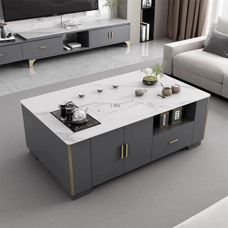 

Moving Clear Luxury Coffee Table Modern Designer Rectangular Design Coffee Tables Living Room Koffietafels Furniture Home