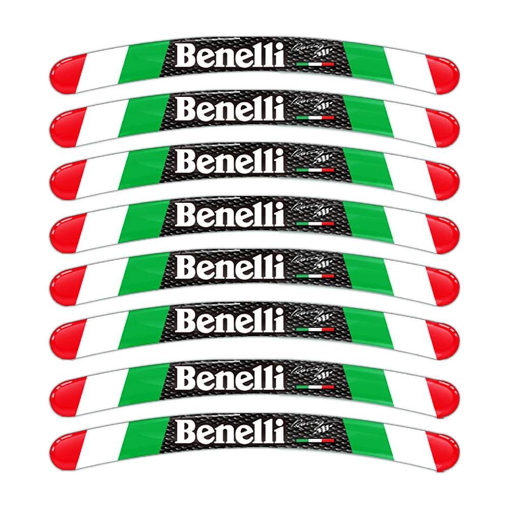 Per Benelli 502c TRK 502x251 Leoncino BJ500 250 TNT 300 600 3D adesivo ruota moto riflettente cerchio accessori mozzo decalcomania