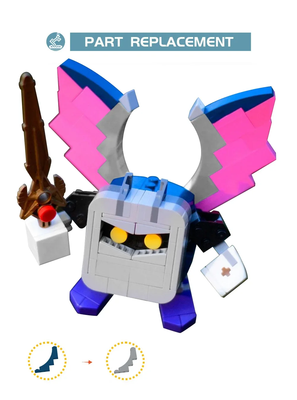 Moc Meta Ridders Model Bouwstenen Populaire Games Actiefiguren Ideeën Te Verzamelen Verzamelen Bakstenen Speelgoed Xmas Halloween Geschenken