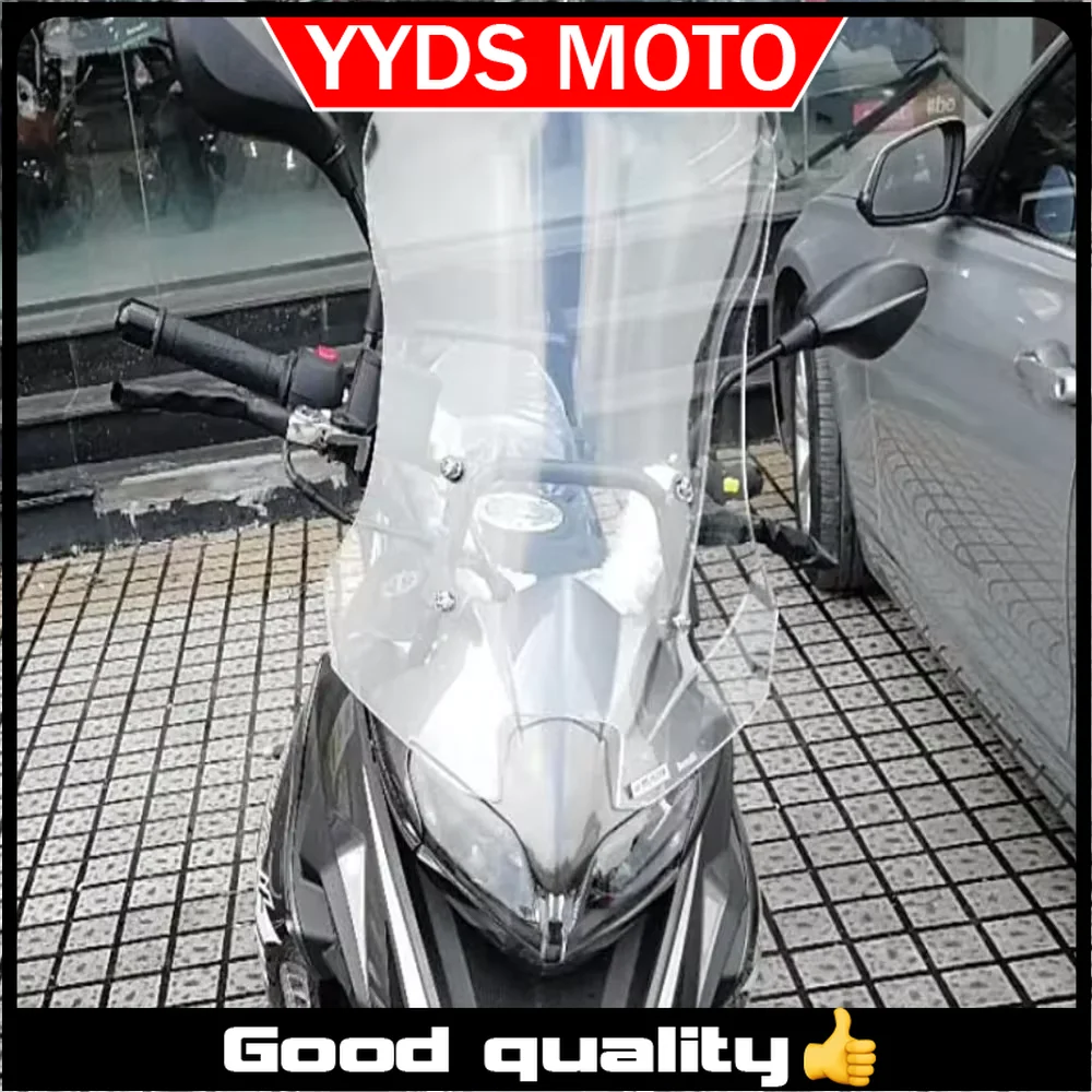 

For Benelli TRK251 modified heightened windshield accessories widened windshield front windshield chest imported glass