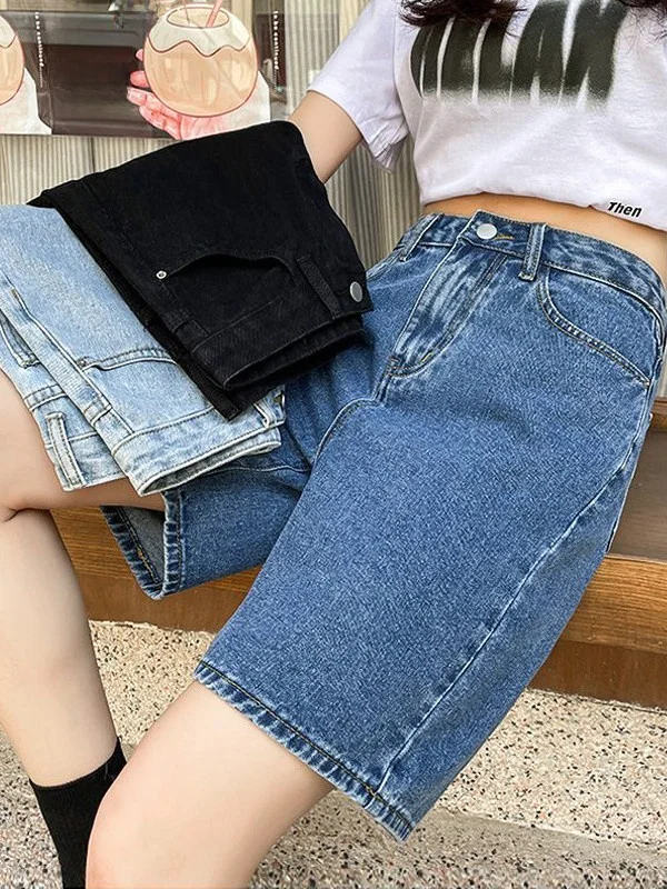 high-waisted-vintage-blue-wide-leg-denim-loose-short-for-women-comfortable-casual-high-waist-shorts-with-pockets-for-spring-s