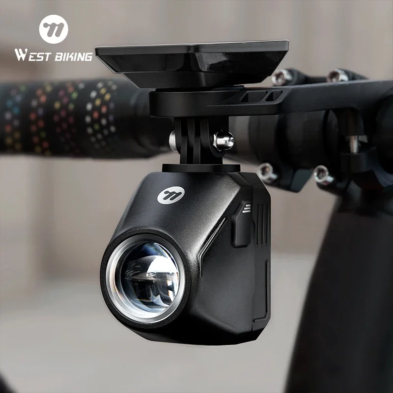 

WEST BIKING 1600 Lumens Bike Light IP66 Waterproof Wireless Remote Control Headlamp for MTB And Road Cycling with High/Low Beam