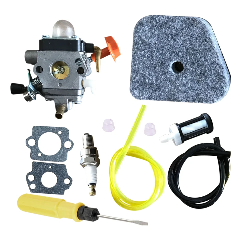 

11pcs/set Carburetor Carb Kit C1Q-S173 C1Q-S174 C1Q-S176 41801200611 Fit for Stihl FR130T FS110 FS130 FS130R HT130 HT131 KM130