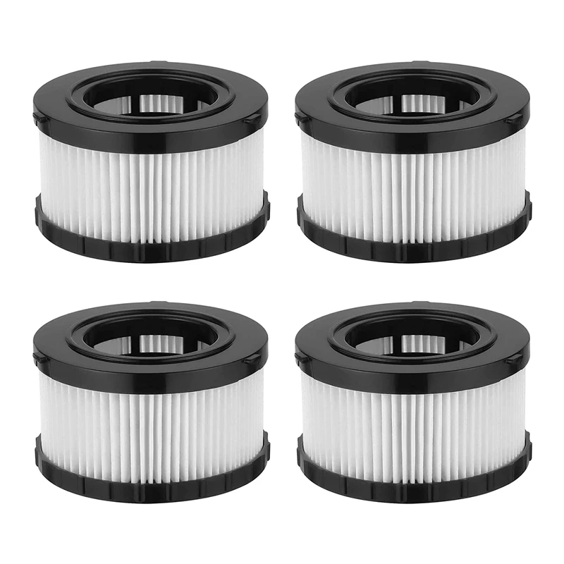 B02C-4 Pack HEPA Filter For DEWALT DC5151H DC515 High-Efficiency Dry Vacuum Cleaner Replacement Parts