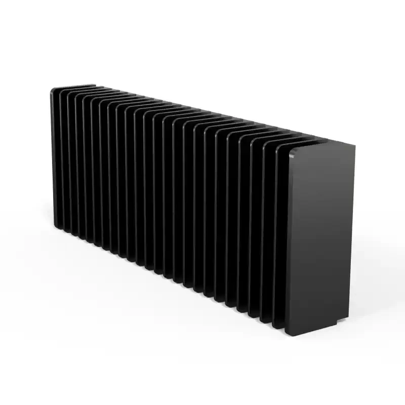 400*50*115/145/195mm  All Aluminum Power Amplifier Radiator Heat Sink for Diy Amplifier Chassis accessories