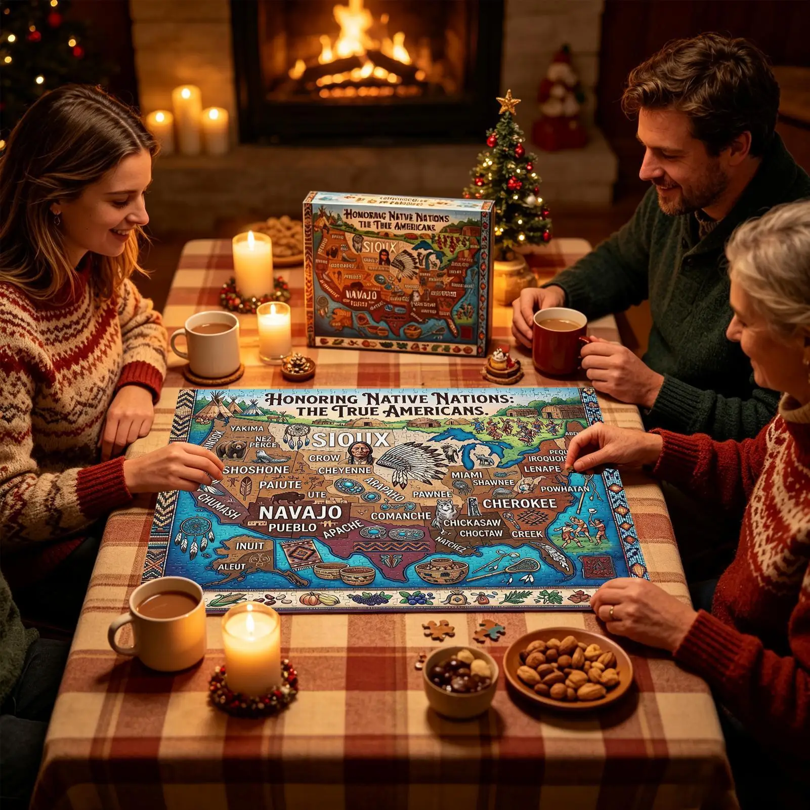 puzzles-for-adults-collectible-cultural-interactive-educational-family-game-honoring-native-nations-puzzle-for-women-men-living