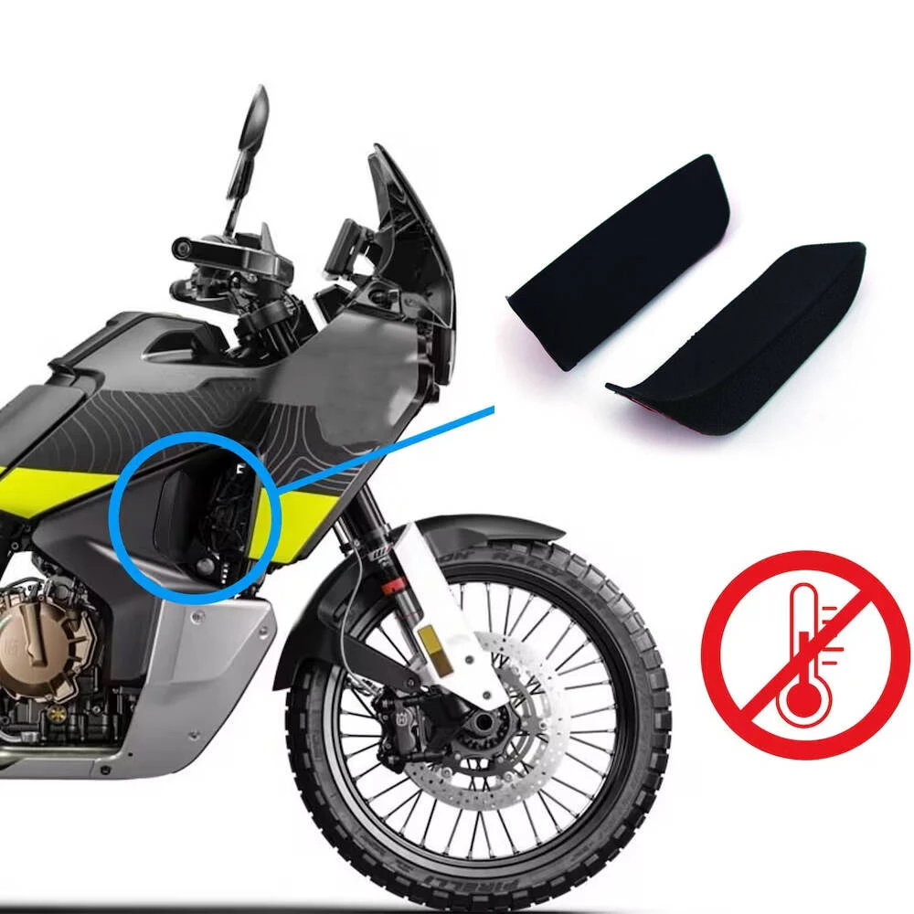 For Husqvarna Norden901 Motorcycle Radiator Deflector Air Deflector Heat Dissipation Deflector Norden 901 Accessories Windshield