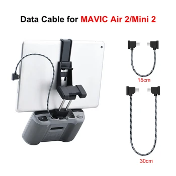 Data Cable for DJI Mavic 3 Classic/Mini 2/MINI 4K/Air 3 Drone Remote Controller to Phone Tablet Connector Micro USB TypeC IOS