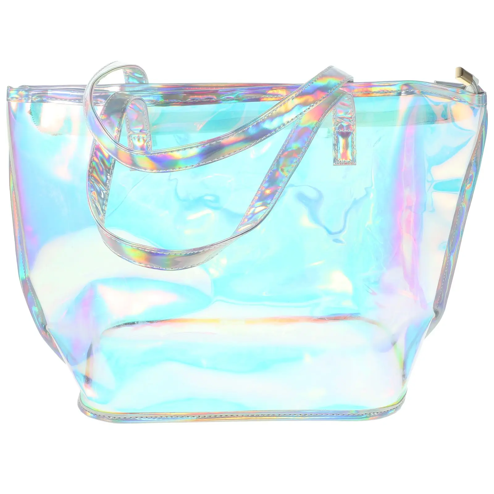 

Holdall Bag Waterproof Tote Large Beach Kids Cute Clear Purse Gift for Grocery Carrier Bridesmaid