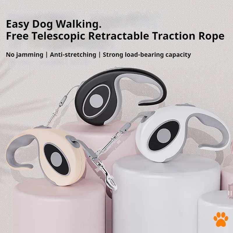 

Automatic Retractable Dog Leash 3/5M Strong Adjustable Hands Free Straps For Dog Puppy Pet Outdoor Walking Lead Leash Rope