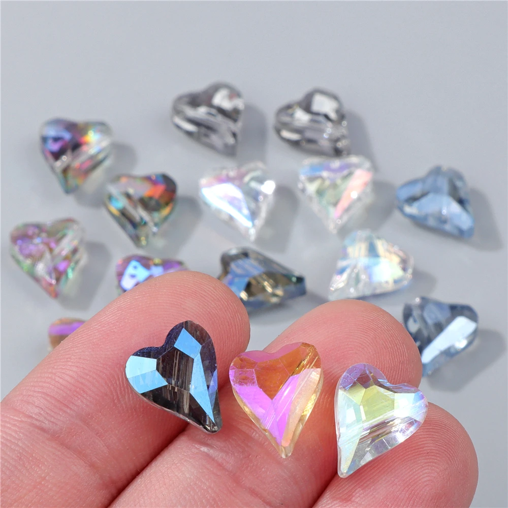 10*12Mm Glitter Hea… - image