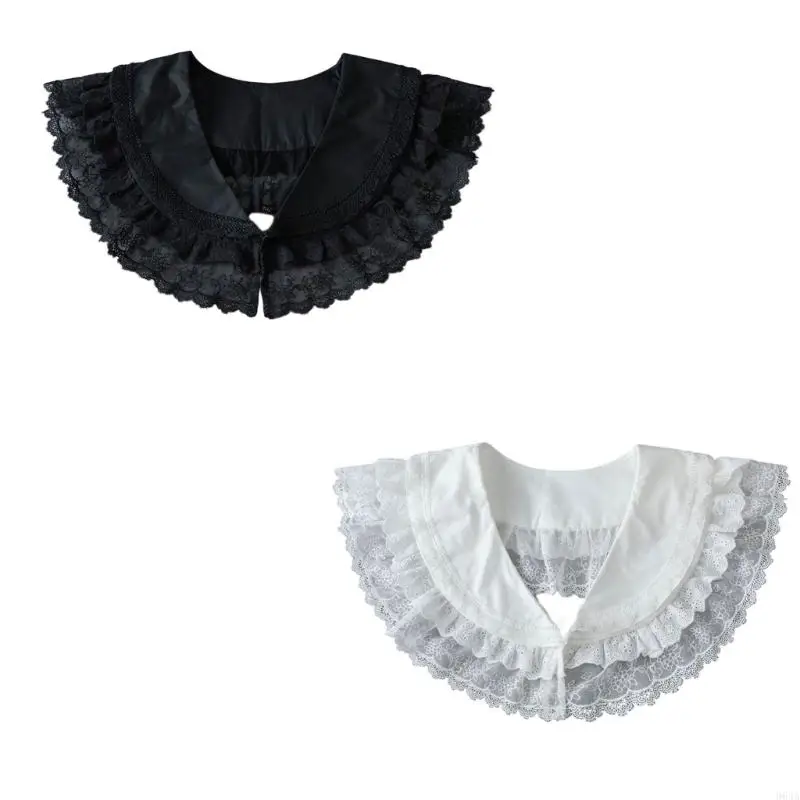 design-frances-dupla-camada-destacavel-colar-para-mulheres-menina-elegante-plissado-renda-colarinho-para-realce-roupas-964a