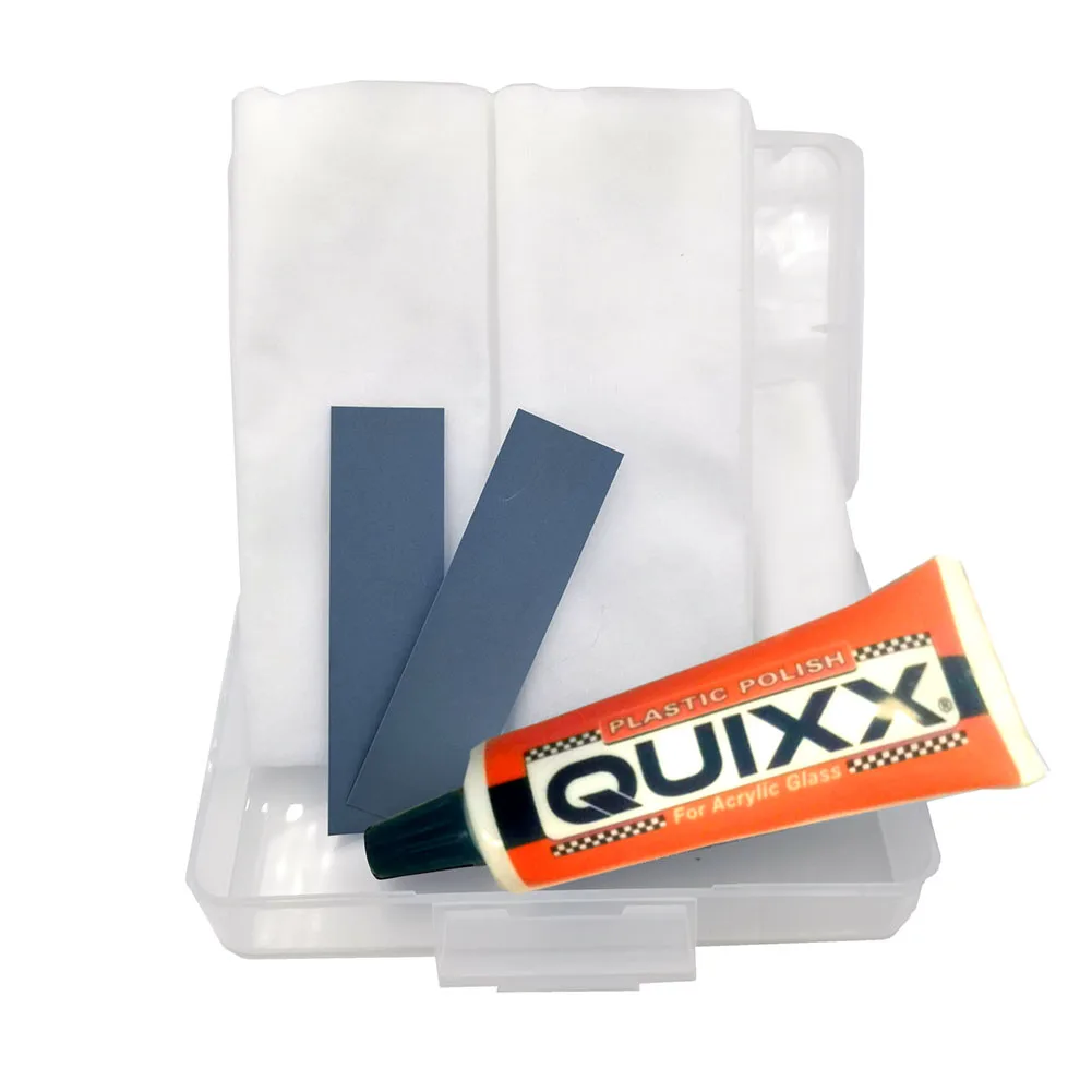 Germany QUIXX Acrylic Scratch Remover for Headlights, Rear lights, Dashboard, Interior of  Car Motorcycle Caravan Boat