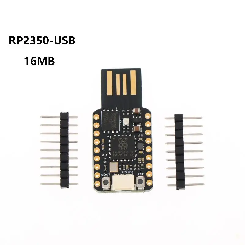 1Pcs 16M USB Flash Mini Development Board Module RP2350 Chip For Raspberry Pi Dual Core 133MHz