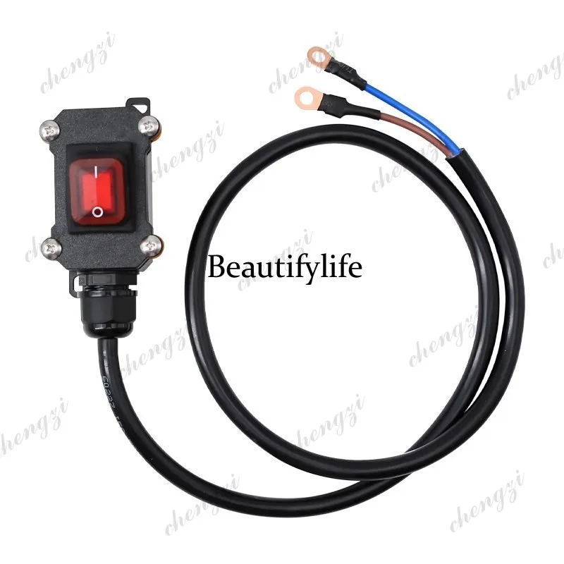 Heavy duty locomotive 12V EFI motorcycle double cylinder water-cooled battery power-off switch single control waterproof 24V DC view 6