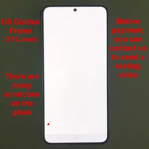 Bilashmart SUPER AMOLED Samsung Galaxy S22 6.1'' LCD Touch Screen Digitizer S901B S901U Replacement Display Touch Screen 100% testing