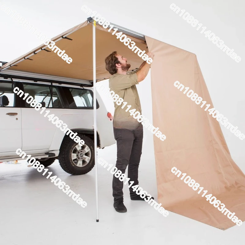 Outdoor Car Side Tent Side Shade Cloth Cross Arm Cloth House Yarn Network House Tent Floor Mat Accessories Excluding The Roof