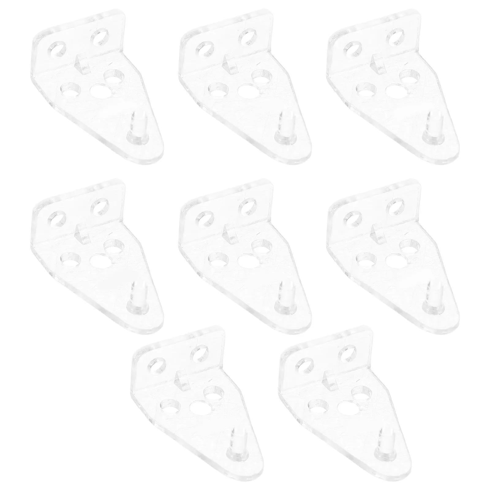 8Pcs Venetian Blind Tilt Hook Sturdy Curtain Connector Hook for Blind Tilt Connector Roller Track Curtain Roller