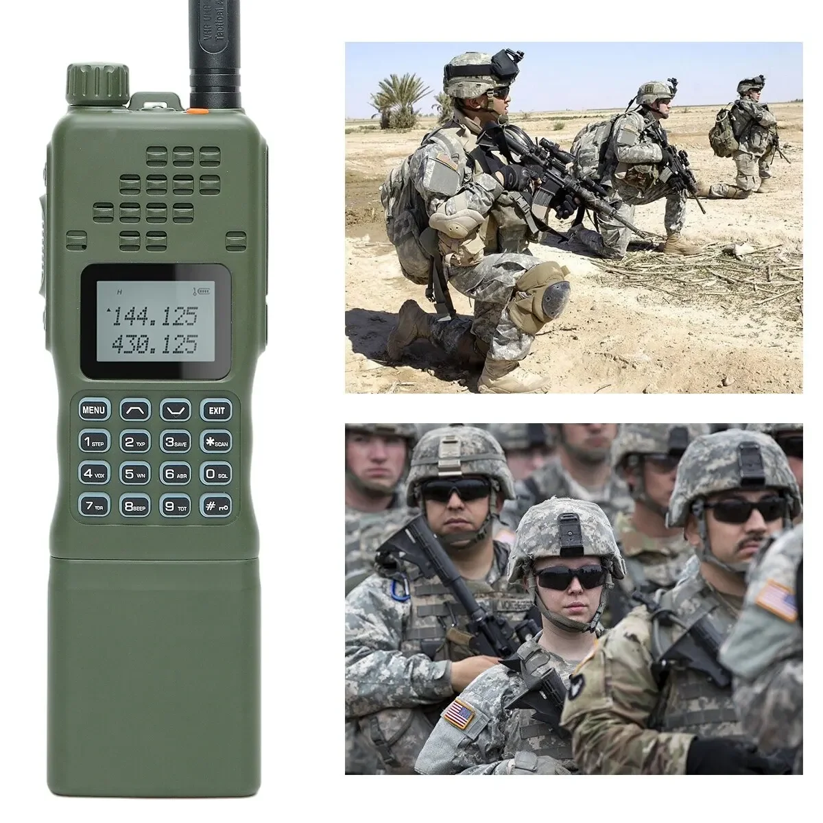 Baofeng-Radio bidirectionnelle portable AR 152, talkie-walperforé, haute injuste, CS DulGame, longue portée, mise à niveau UV 5R