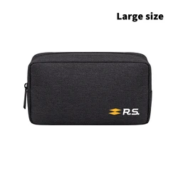 Storage Bag Mobile Hard Drive U Disk Charger Protable Storage Box For Renault RS Clio Scenic Logan Megane Koleos Sandero Safrane