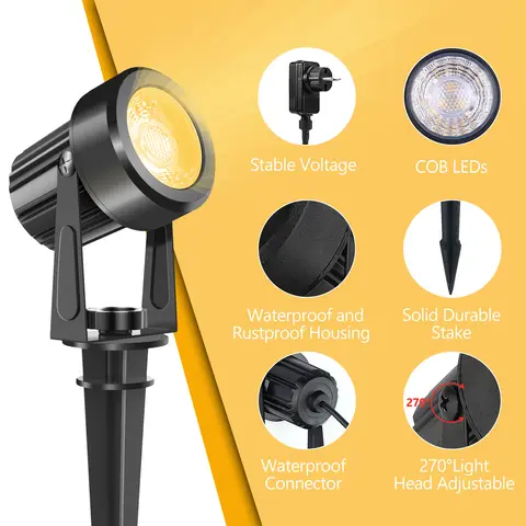 8 best sales 12v गार्डन लाइट - №7