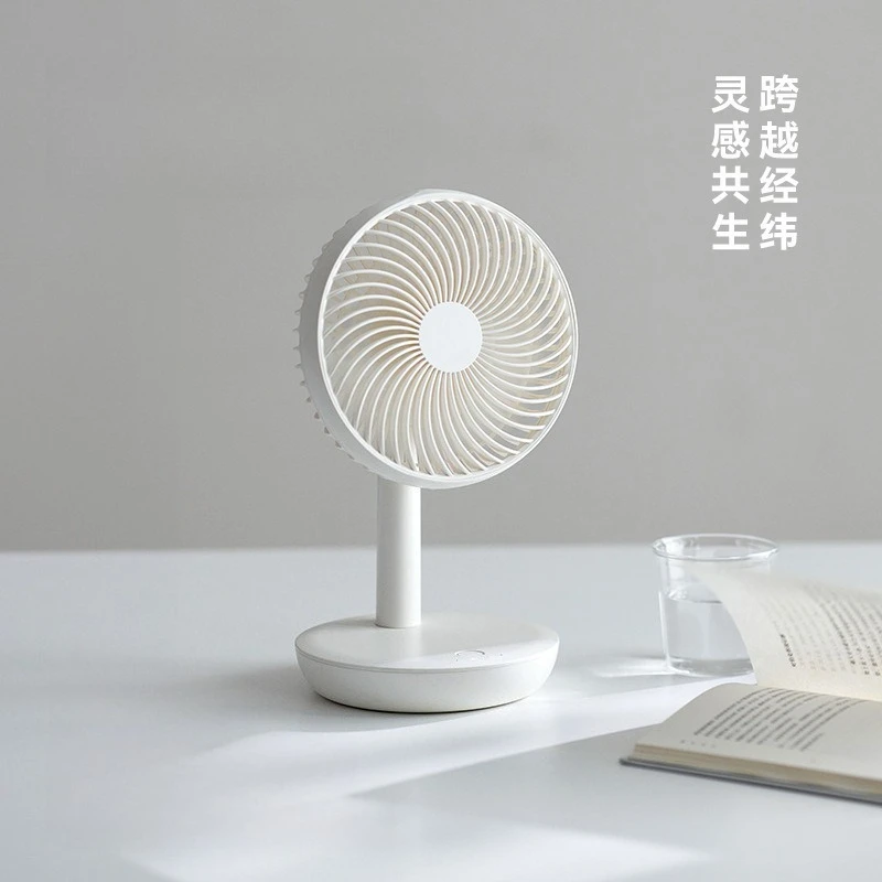 Electric fan small silent office desktop desktop dormitory usb charging mini handheld small fan