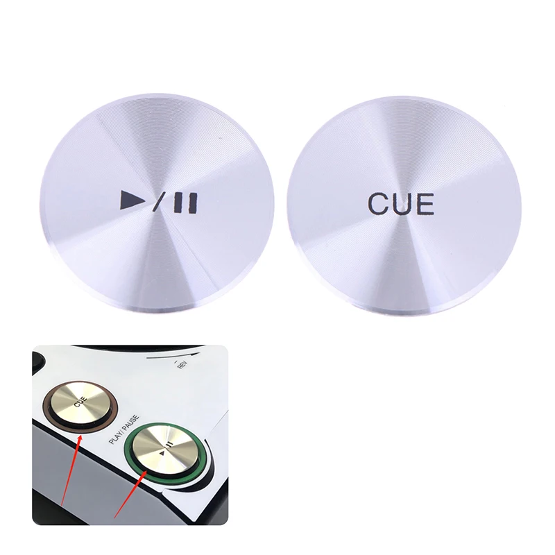 1/2PCS Play Pause Button Sticker Replacement Switch Button Sticker Protector For CDJ-2000NXS2 Disc Player Accessories