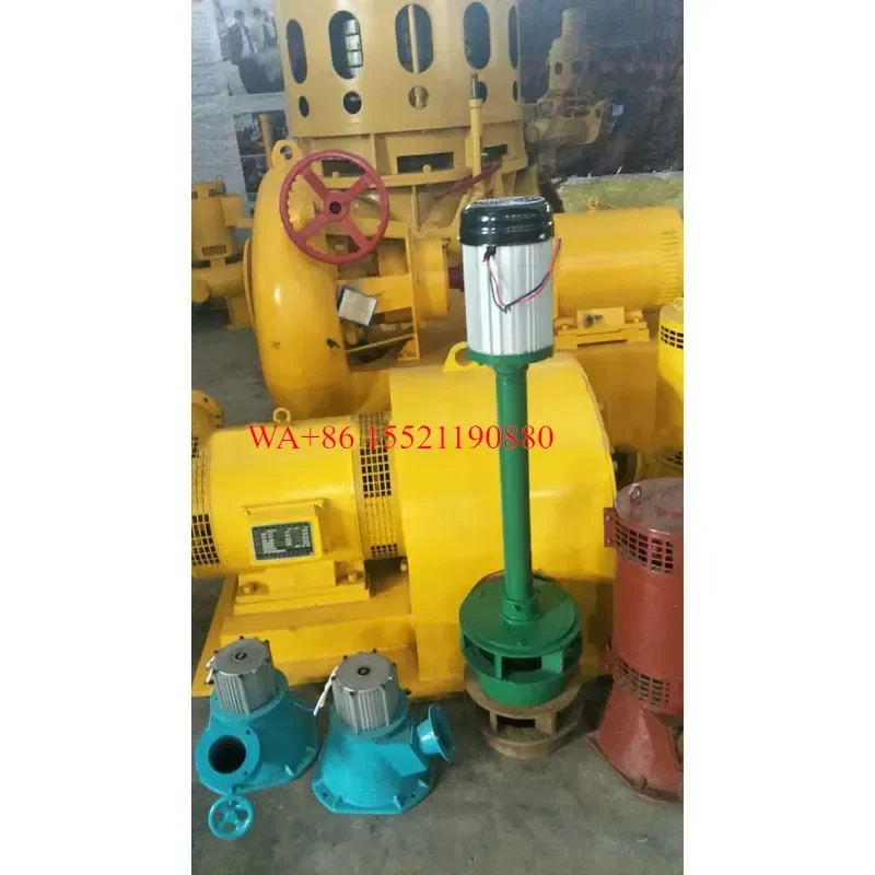 WMWMNU for Micro Plant Use Axial Flow Hydropower Electric Generator 600W 3000W Household Low Head Water Turbine
