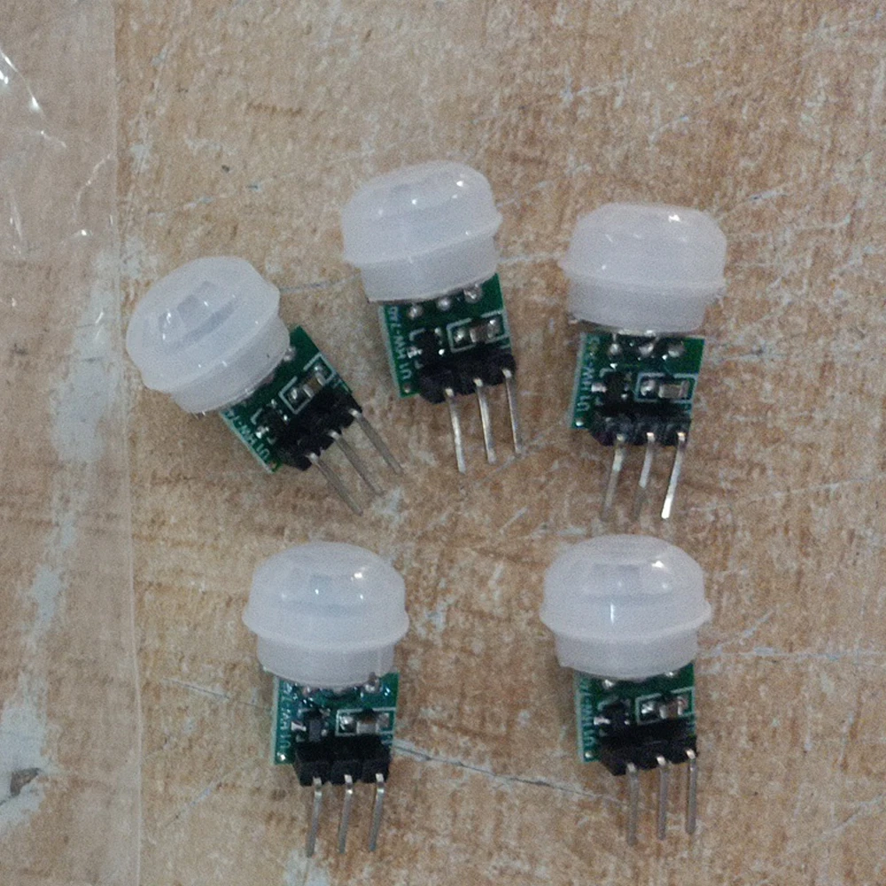 5 pçs/lote PIR Módulo de Interruptor Do Sensor de Movimento IR Infravermelho Sensor de Indução Humana Detector Controlador Interruptor para Luz LED AM312